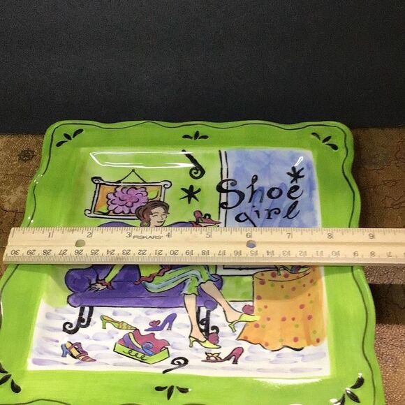 Mug and plate “Shoe Girl “ by Jennifer Brinley - Picture 5 of 6